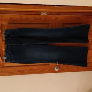 Lauren Conrad super high rise flare jeans